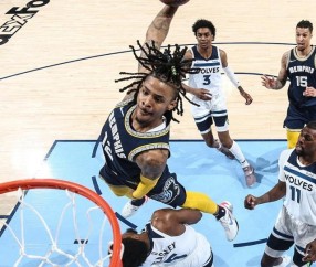 莫兰特暴扣激活自己和全队，夺命五小助灰熊逆转